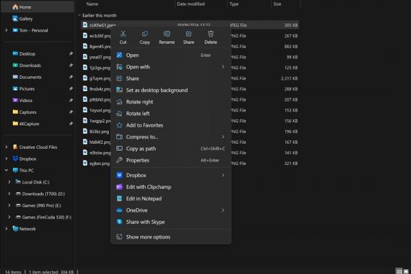 Windows 11 24H2 - File Explorer