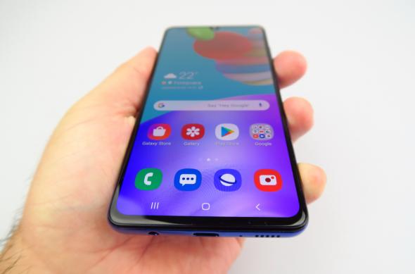 Luminozitate display Samsung Galaxy A41 și ecran văzut la Microscop: Samsung-Galaxy-A41_080.JPG