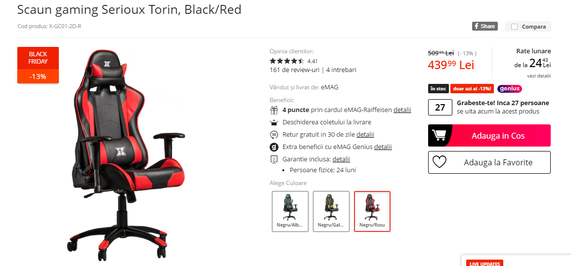 Black Friday 2020, Live Blogging Mobilissimo.ro; Reduceri și oferte eMAG, PC Garage, evoMAG, Cel.ro, Altex și alții.. - imaginea 604