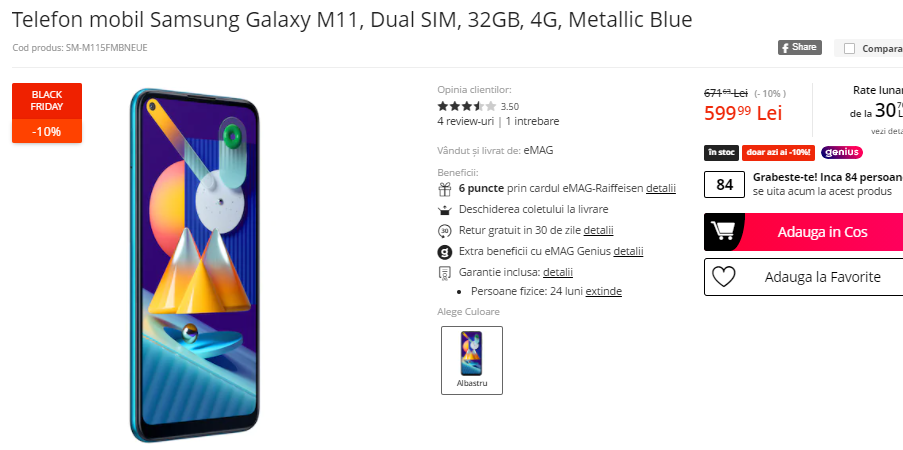 Black Friday 2020, Live Blogging Mobilissimo.ro; Reduceri și oferte eMAG, PC Garage, evoMAG, Cel.ro, Altex și alții.. - imaginea 633