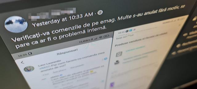 Probleme cu comenzile de la eMAG de Black Friday: unele au fost anulate eronat, dar există compensare