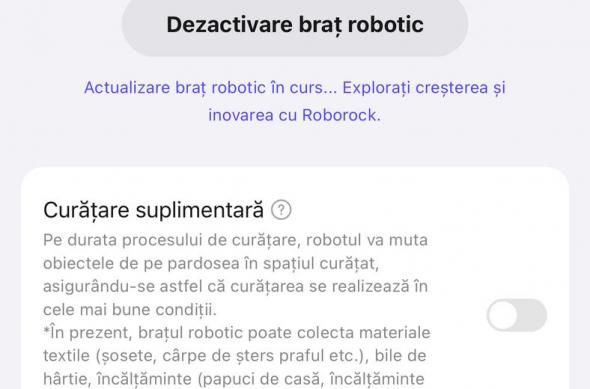 Roborock Saros Z70 - Aplicație (setări braț): Roborock-Saros-Z70-App-Brat_009.jpg