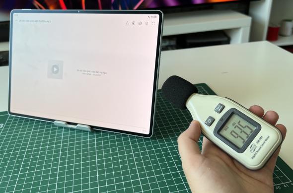 Huawei MatePad Pro 12.2 2025 PaperMatte - Putere volum: Audio jos.jpg