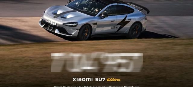 Xiaomi SU7 Ultra este cel mai rapid sedan electric de pe Nürburgring; Ce timp a scos varianta de producție?