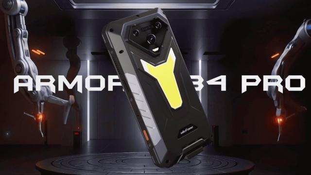 <b>Telefon cu proiector integrat și baterie imensă; Ulefone Armor 34 Pro nu costă mult şi apare pe 16 iunie</b>Dacă te-ai săturat de telefoane fragile cu baterii slabe, Ulefone a venit cu o soluție robustă şi dotată cu proiector: Armor 34 Pro. Este un telefon robust cu un proiector autofocus încorporat și o baterie imensă de 25.500mAh. Lansarea oficială