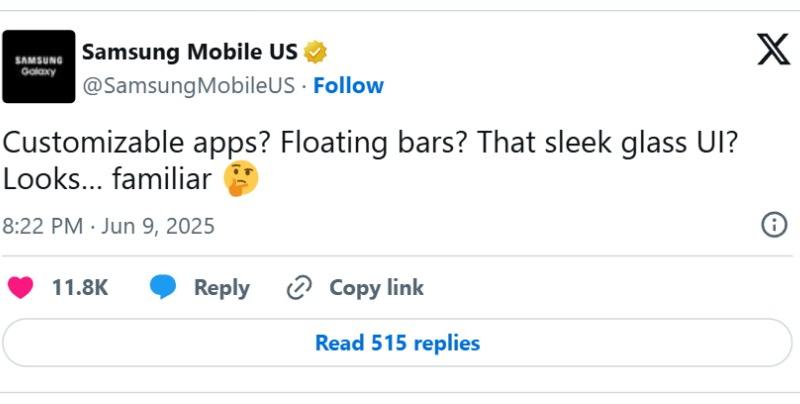 Samsung US - Comentarii la adresa Apple WWDC 2025: Screenshot_1.jpg