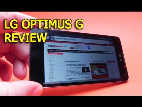 LG Optimus G Review Full HD in Limba Romana - Mobilissimo.ro