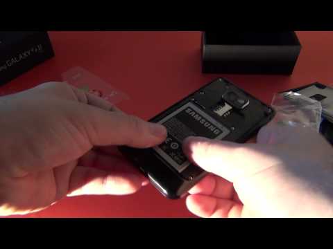 Samsung Galaxy S II Unboxing - scos din cutie la Mobilissimo.ro