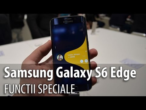 Samsung Galaxy S6 Edge, funcții speciale curbură display (Prezentare) - Mobilissimo.ro