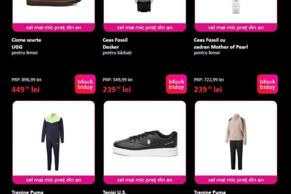 Catalog Black Friday eMAG 2022