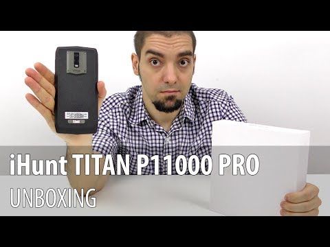 iHunt TITAN P11000 PRO Video Unboxing  (Telefon robust cu baterie de 11.000 mAh, 4 camere)
