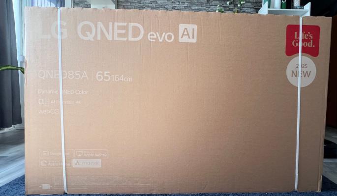 LG 65QNED85A - Unboxing