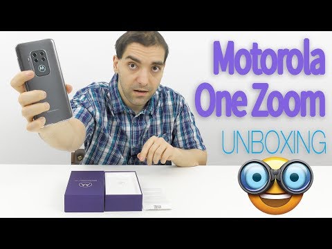 Motorola One Zoom Video Unboxing în Română
