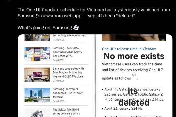 Bug One UI 7, Android 15 - Galaxy S24