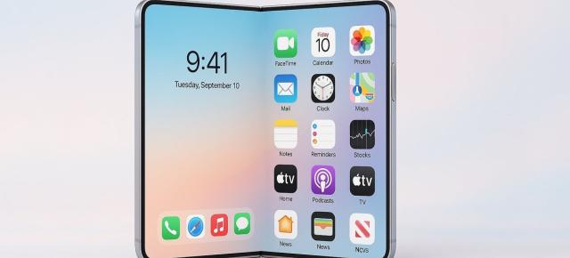 Detalii despre primul iPhone pliabil ies la iveală! Cameră selfie integrată sub display, ecran secundar sub 6 inch