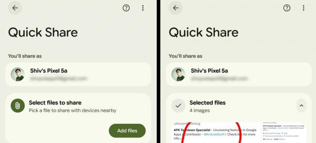 Quick Share primește un upgrade major pe Android; Google îl transformă într-o aplicație completă, cu secțiuni separate pentru trimitere și primire