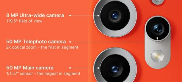 Nothing dezvăluie camerele modelului CMF Phone 2 Pro; zoom optic 2x și senzor principal de top în segment