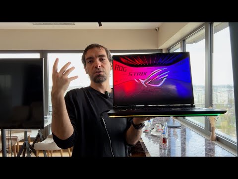 ASUS ROG Scar 18 cu Intel Ultra 9 și DLSS 4.0, prezentare de la lansarea din România