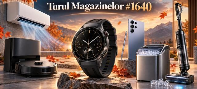 Turul Magazinelor #1640: Huawei Watch GT 6 Pro sub 1400 lei, aer condiţionat şi aspiratoare sub 2000 lei