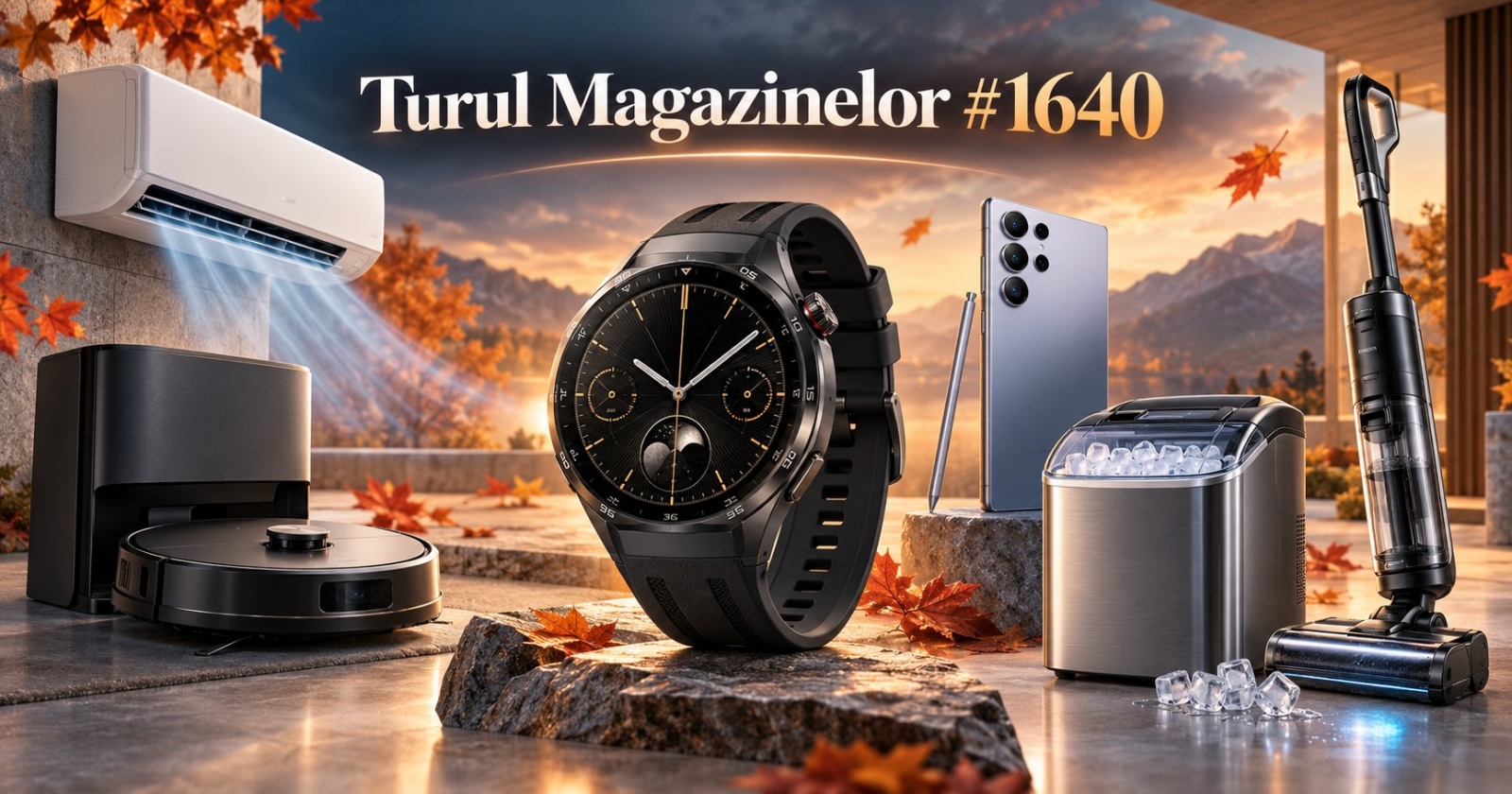 Turul Magazinelor #1640: Huawei Watch GT 6 Pro sub 1400 lei, aer condiţionat şi aspiratoare sub 2000 lei