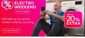 Ultimul weekend din luna martie vine cu extra reduceri la eMAG! Iată ce promoții avem în campania Electro Weekend (29-31 martie)