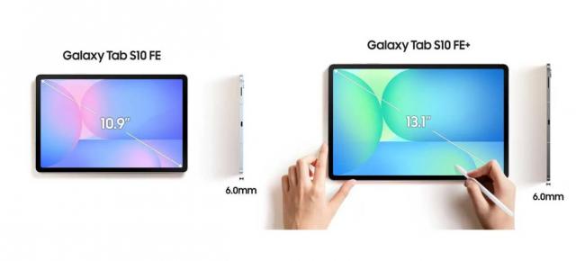 Tabletele noi Samsung sunt mai subţiri decât credeam: Tab S10 FE şi FE+ au imagini de marketing dezvăluite
