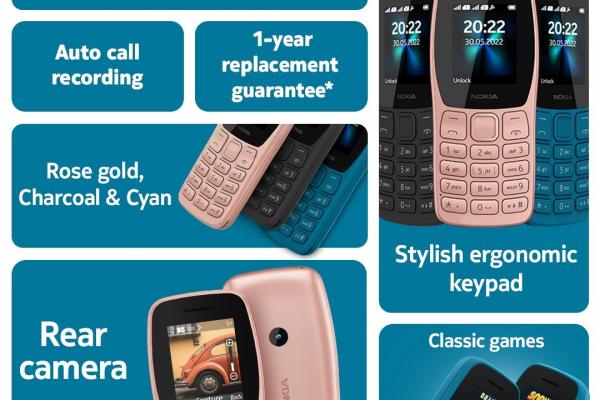 Nokia 110 4G 2022 - Fotografii oficiale