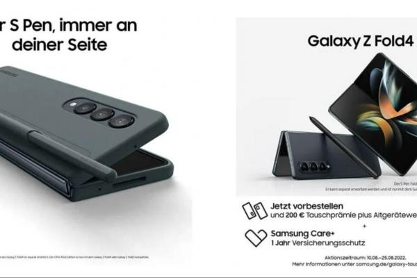 Samsung Galaxy Z Fold 4 şi Galaxy Z Flip 4 apar între-o listare Amazon Olanda