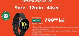 OCAZIA ZILEI pe FLANCO: Smartwatch Samsung Galaxy Watch Active 2 40mm la 799 lei!
