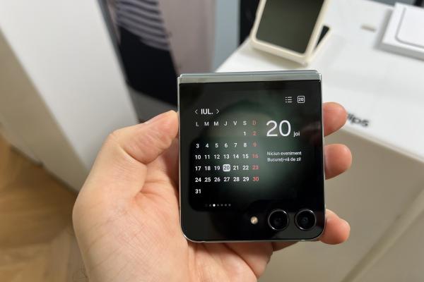 Fotografii hands-on Samsung Galaxy Z Flip 5