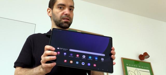 Am pus mâna pe Galaxy Tab S9 Ultra, tableta "laptop killer" de la Samsung (Video)