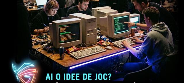 ASUS lansează ROG AI Local Coding 2026: 60 de minute pentru a crea un prototip de joc cu AI local la Bucharest Gaming Week