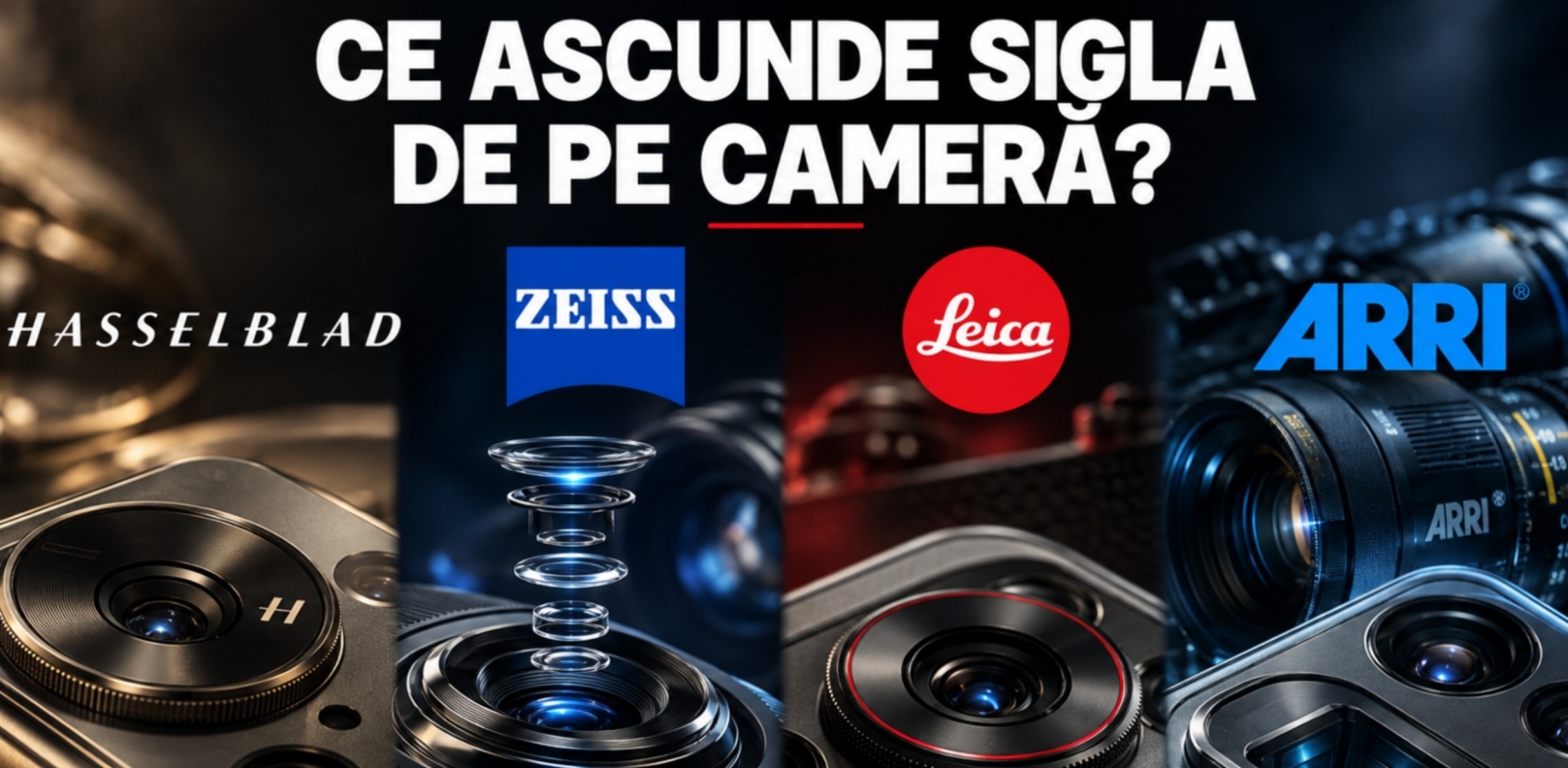 Hasselblad, ZEISS, Leica și ARRI pe telefoane: ce primești dincolo de sigla de pe cameră