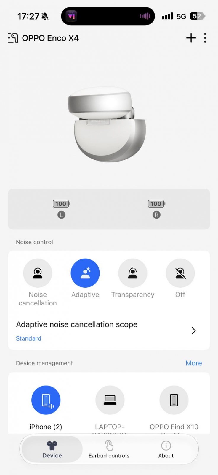 OPPO Enco X4 - Screenshots (galerie)