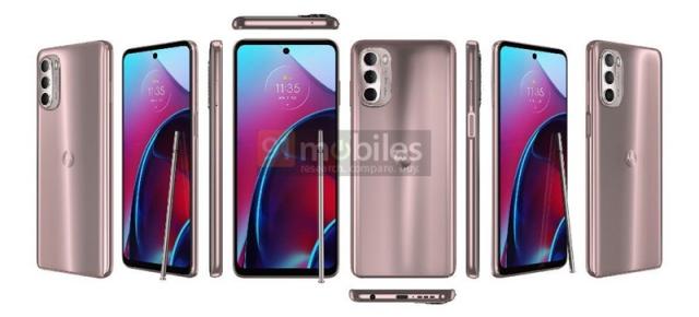 Motorola Moto G Stylus 2022 apare în noi imagini, acum pe o nuanță rose-gold
