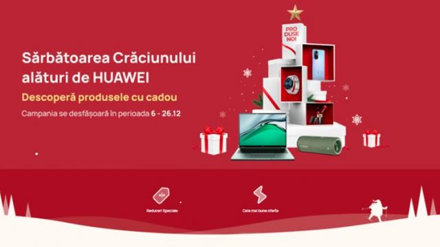 <b>Super bundle-urile HUAWEI sunt cadouri ideale de pus sub brad de Crăciun; Pachete promo pentru el, ea sau pentru întreaga familie</b>După cum bine știți, cei de la HUAWEI au demarat de curând o campanie promoțională de Crăciun cu oferte speciale pentru produsele din magazinul online, dar și cu o serie de super bundle-uri atractive care includ combo-uri de produse 