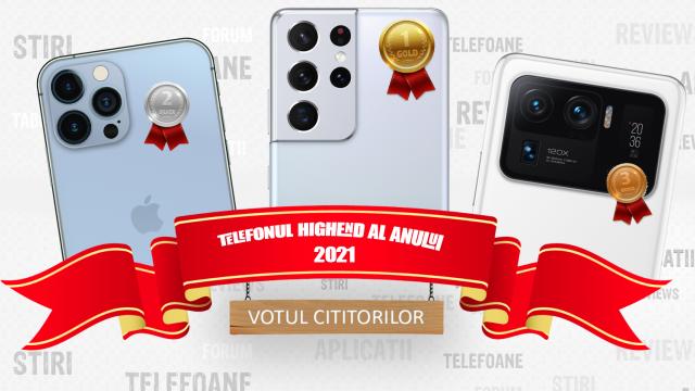 <b>Mobilissimo Awards 2021: Telefonul high-end al anului în viziunea cititorilor este cel cu zoom-ul cel mai avansat şi are stylus</b>La final de an se număra topurile 10, se analizează voturile şi vedem care sunt marii câştigători după un 2021 cu multe telefoane interesante lansate. Am publicat deja toate topurile 10 ale redactorilor Mobilissimo.ro, atât pe zona midrange