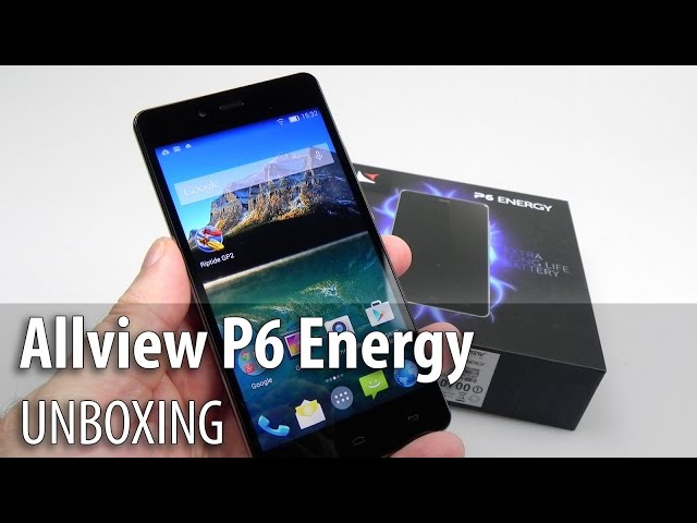 Allview P6 Energy Unboxing (Telefon cu Baterie de 5000 mAh) - Mobilissimo.ro