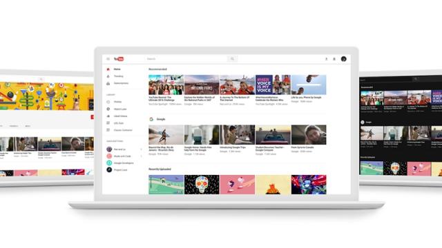 <b>YouTube primeşte o interfaţă Material Design, cu o temă pe fundal negru</b>Iată că astăzi YouTube primește o nouă interfață în versiunea web, interfață ce se bazează pe stilul Material Design și care ne aduce și o temă Dark numai bună pentru utilizarea noaptea. Printre noutățile aduse la capitolul design se mai numără și 