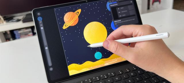 HUAWEI MatePad 11.5 S: Un super ecran mat prietenos cu ochii și cu soarele chiar + suport stylus