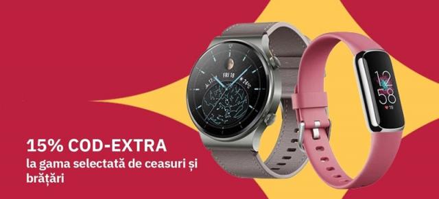 Cupoanele zilei pe Altex #3: smartwatch-uri cu 15% extra reducere, televizoare UHD Hisense cu 15% mai ieftine