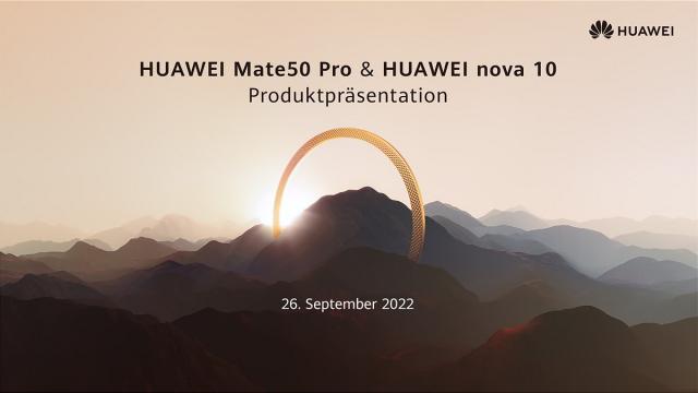 <b>Huawei Mate 50 Pro se lansează în Europa pe 26 septembrie; Îl vedem spărgând nuci cu ecranul</b>Huawei a dezvăluit seria Mate 50 în China săptămâna trecută, iar acum e gata să o aducă şi în Europa. Aflăm că Huawei Mate 50 Pro va avea un eveniment de lansare programat pe data de 26 septembrie şi vorbim aici despre debutul european

