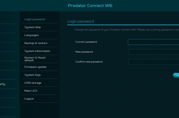 Acer Predator Connect W6 - Aplicație web: Acer Predator Connect W6 (8).jpg