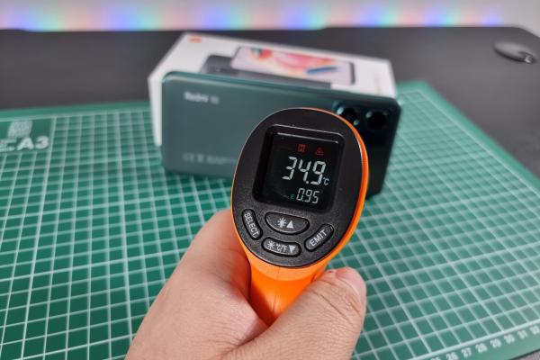Test termic - Redmi Note 12 5G