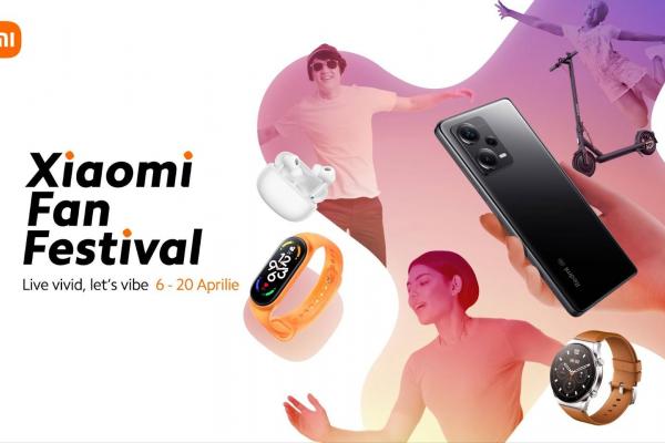 A început Xiaomi Fan Festival, cu reduceri consistente și cadouri surpriză la Seria Redmi Note 12 și multe alte produse AIoT