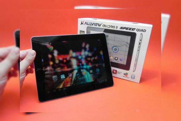 Allview Alldro 3 Speed Quad Unboxing: prima tabletă autohtonă cu ecran "Retina" și CPU quad core (Video)