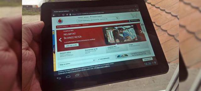 Vodafone lansează programul „O tabletă pentru fiecare român” - oferind achiziționarea produselor selectate din gamă cu plata în rate
