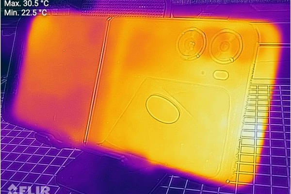 Test termic - OPPO Find N2 Flip