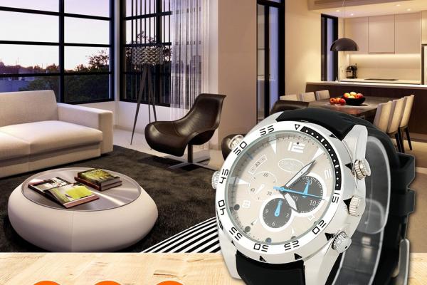 Hidden Spy Wrist Waterproof Watch