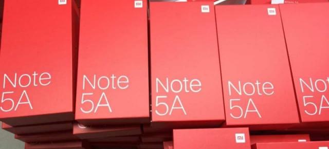 Xiaomi Redmi Note 5A își prezintă ambalajul de retail; aflăm și câteva dintre dotările sale